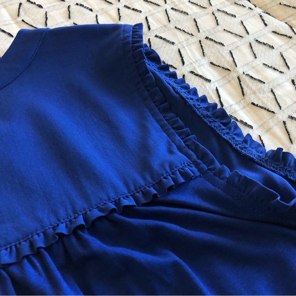 Merona Royal Blue Sleeveless Top Size XXL - Picture 8 of 12